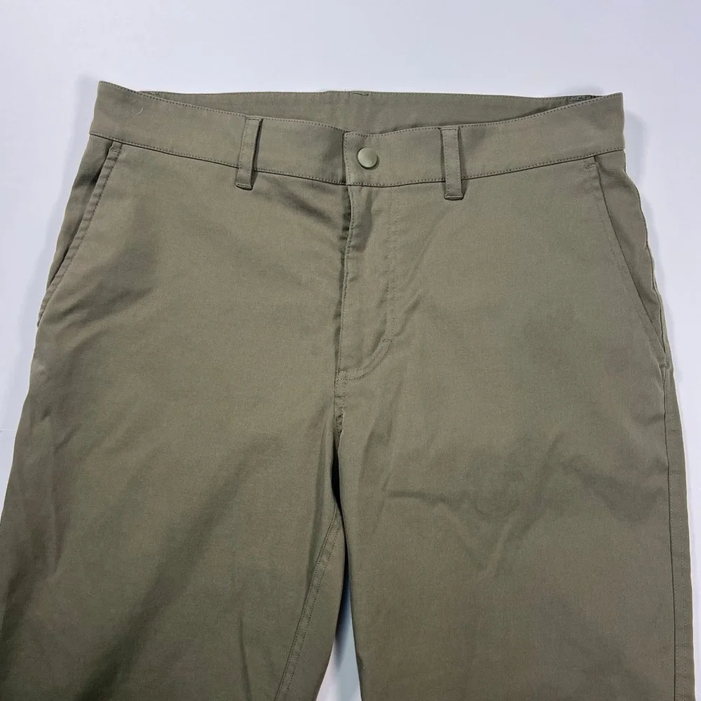Outdoor Voices TechTwill Birdie Pant Mens M Olive Green Golf Chino‎ Recycled